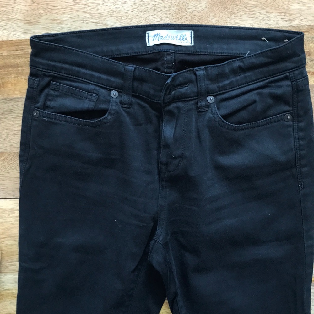 Black Madewell Hightower skinny jeans